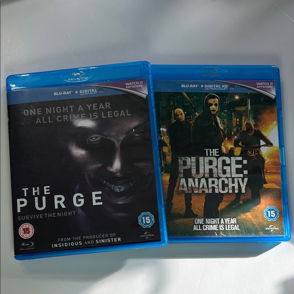 The Purge‎ Blu-ray Disc Set